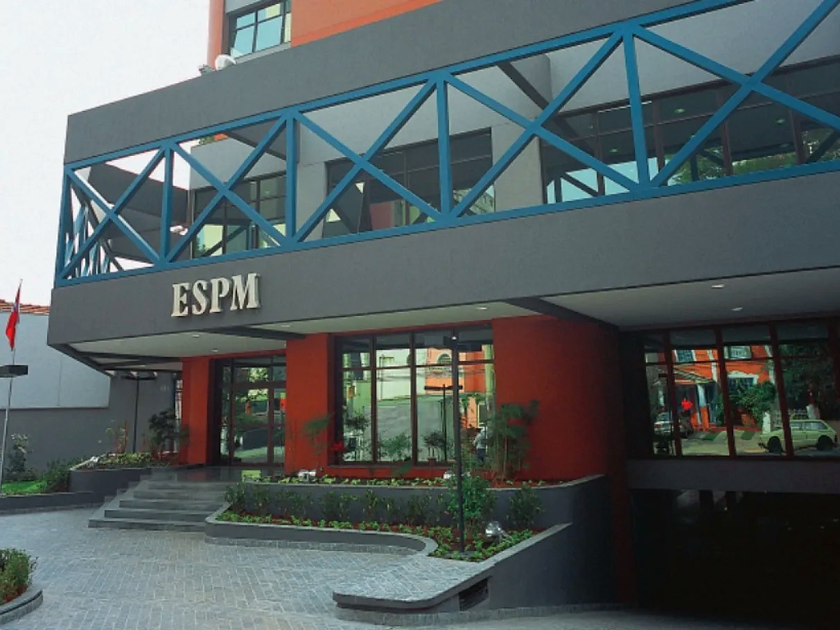 Fachada da ESPM na Vila Mariana