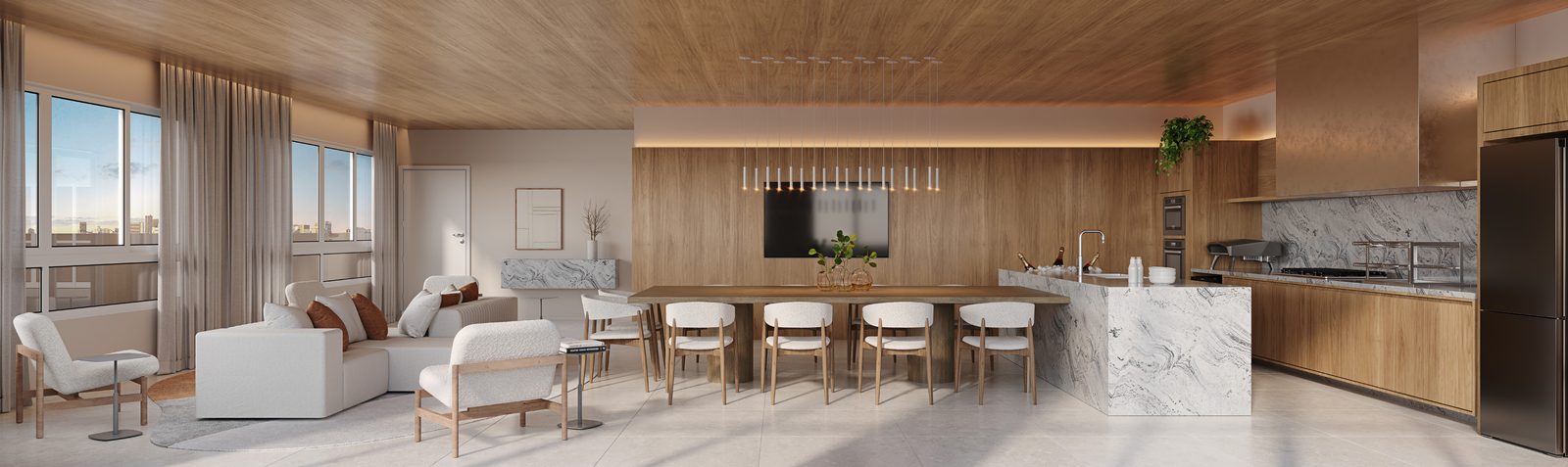 Rooftop Gourmet — Interno — Arkos Jardim Prudência