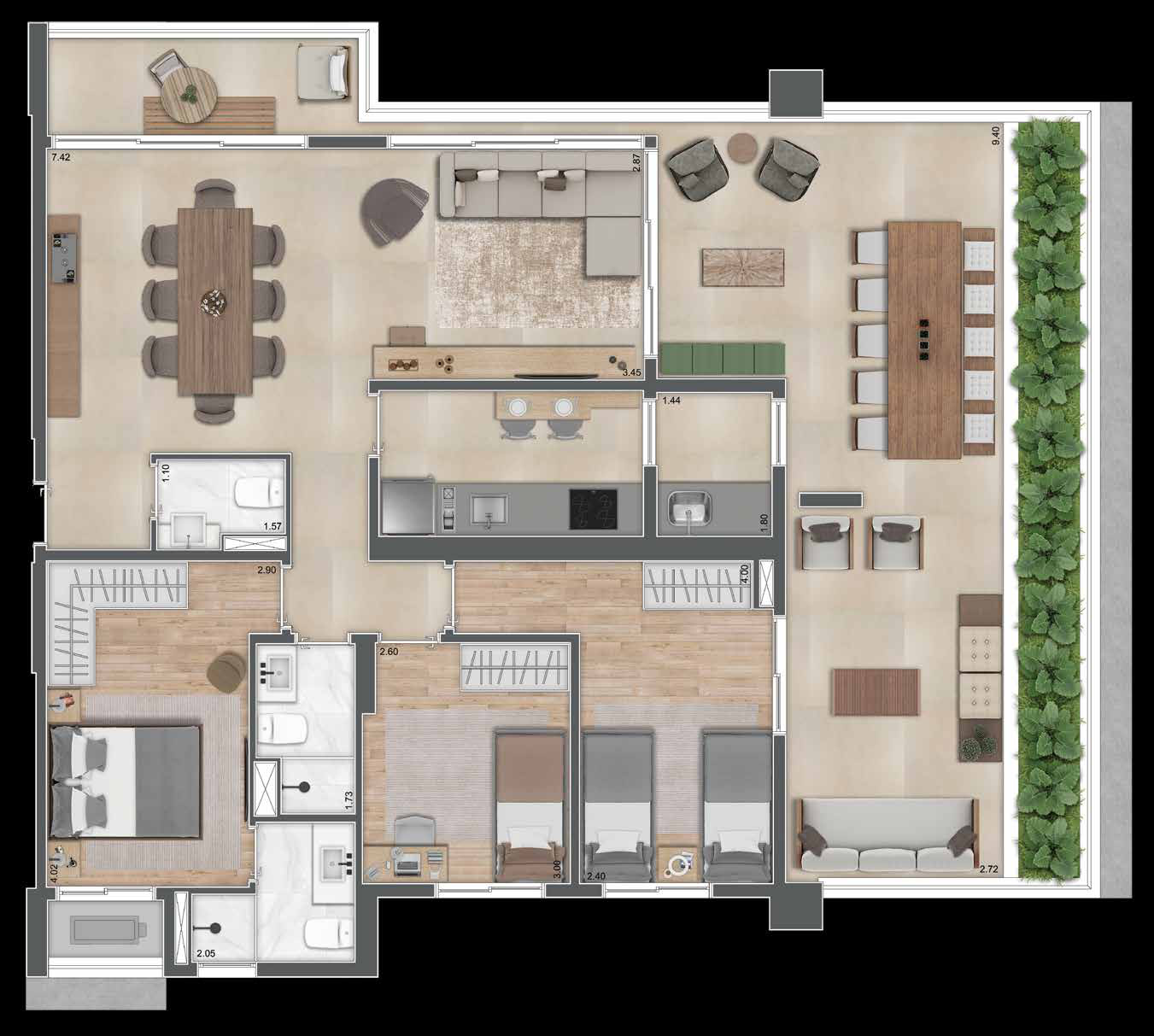 Apartamentos no Brooklin - Rua São Sebastião, 318